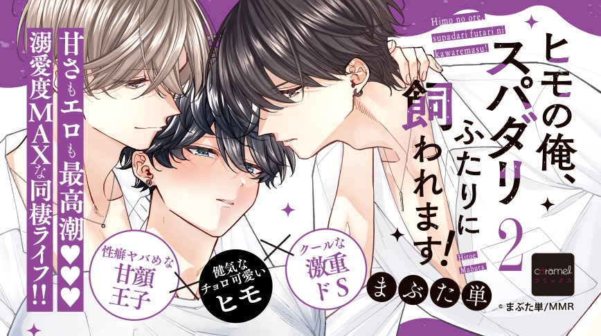 「ヒモの俺、スパダリふたりに飼われます！２」／まぶた単